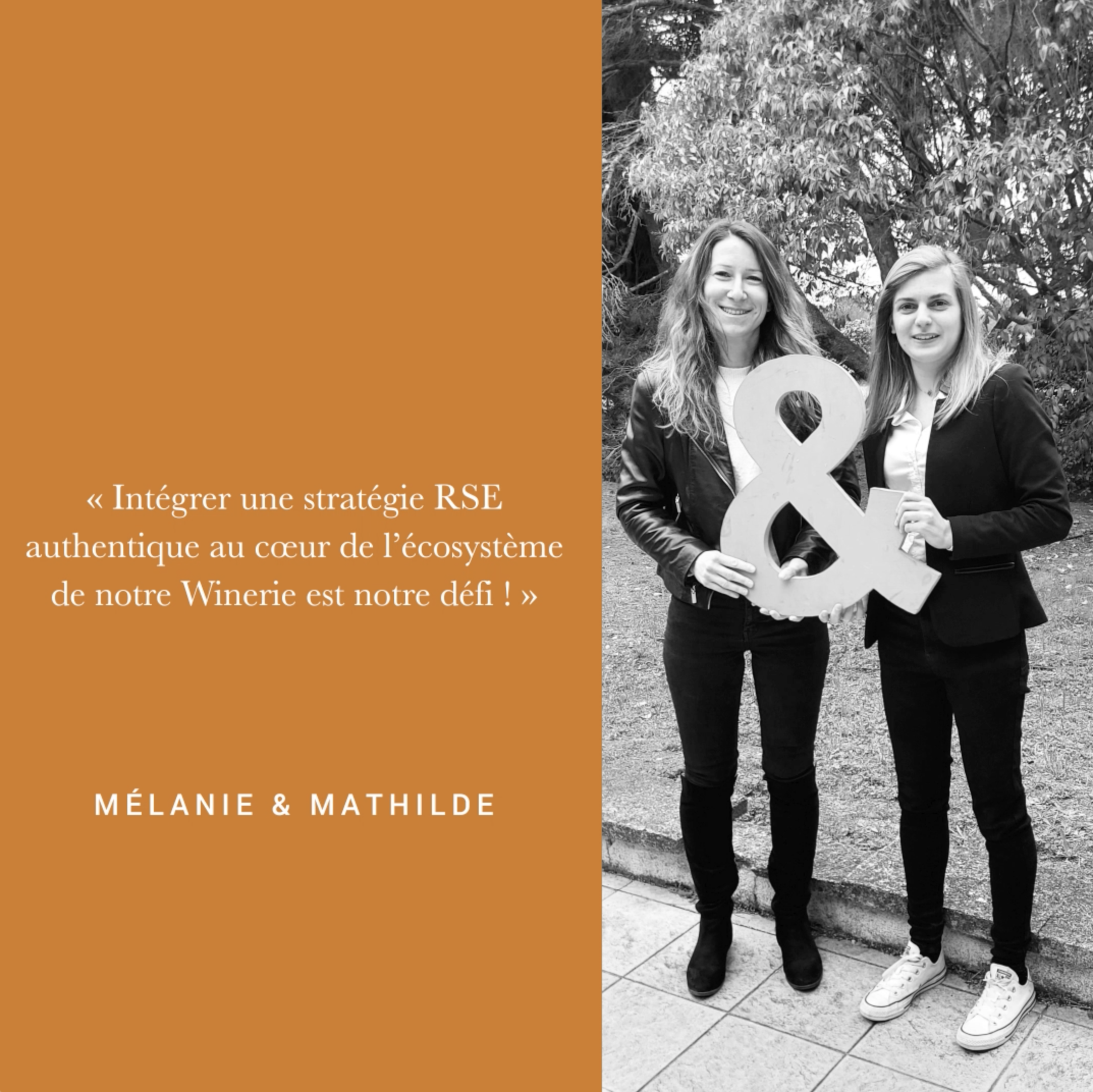 Image de couverture - Parole de collaborateur - Mathilde et Mélanie