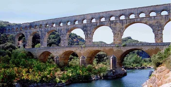 Photo du pont du Gard